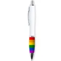 Lgbt-Flagge Weisse Kugelschreiber von Pride
