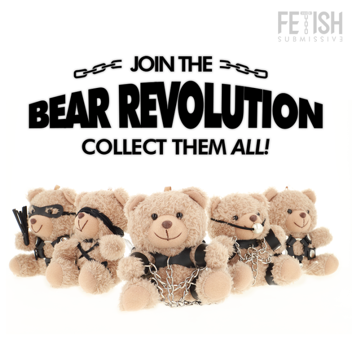 Yogi Teddybär Bdsm Modell 1 von Fetish Submissive Rebel Toys | Fesselliebe.de