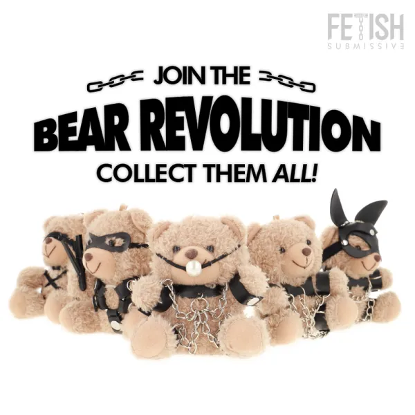 Fozzie Teddybär Bdsm Modell 3 von Fetish Submissive Rebel Toys | Fesselliebe.de