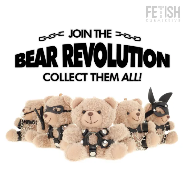 Bongo Teddybär Bdsm Modell 4 von Fetish Submissive Rebel Toys | Fesselliebe.de