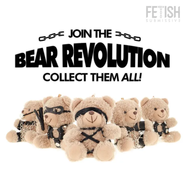 Winnie Teddybär Bdsm Modell 6 von Fetish Submissive Rebel Toys | Fesselliebe.de