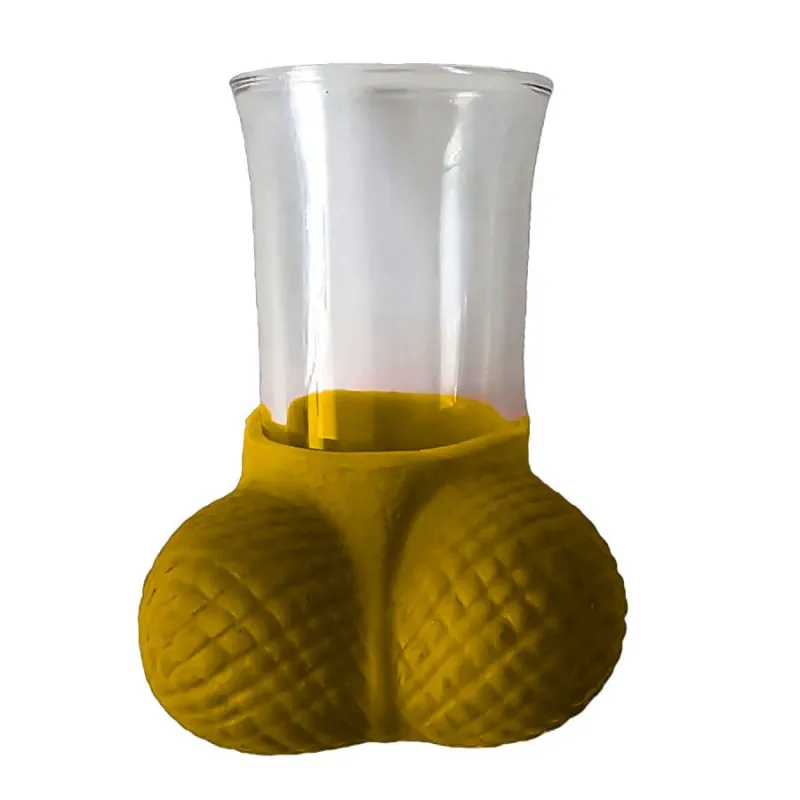 Goldenes Schnapsglas von Diablo Picante | Fesselliebe.de