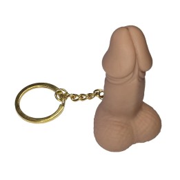 Pfeifen-Schlüsselanhänger In Form eines Penis In Hautfarbe von Diablo Picante | Fesselliebe.de