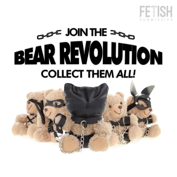 Momo Bdsm Teddybär Modell 8 von Fetish Submissive Rebel Toys | Fesselliebe.de