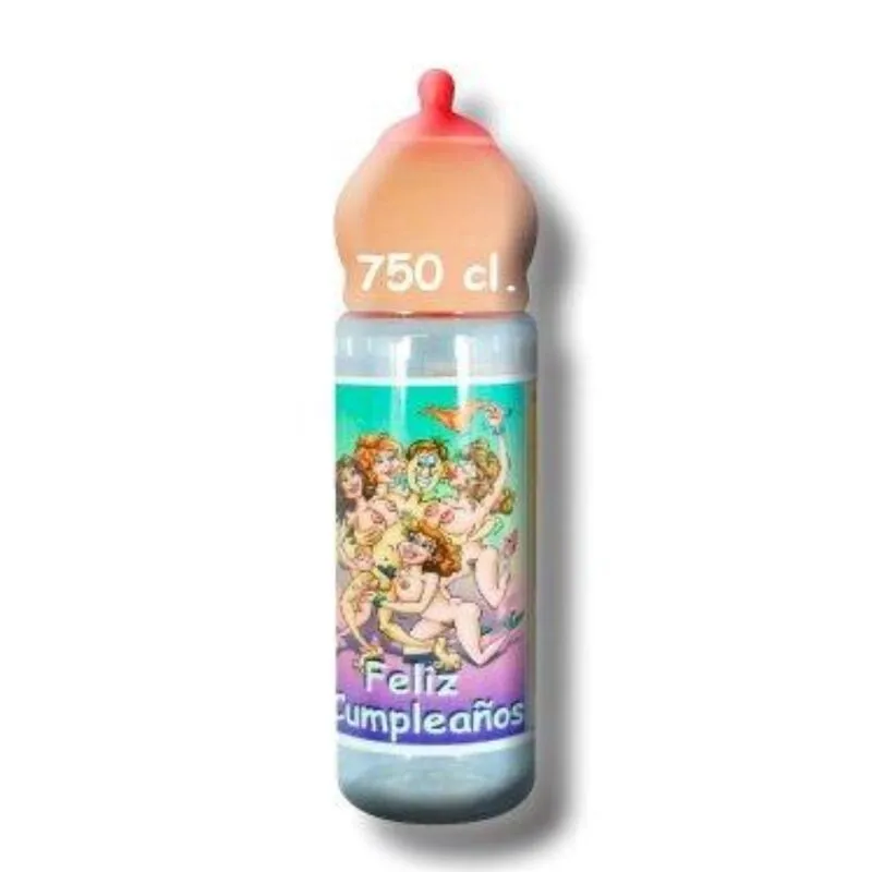 Boob Flasche Geburtstag Fleisch 750 ml von Diablo Picante | Fesselliebe.de
