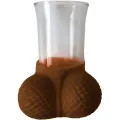 Schnapsglas mit Mulato-Eiern von Diablo Picante