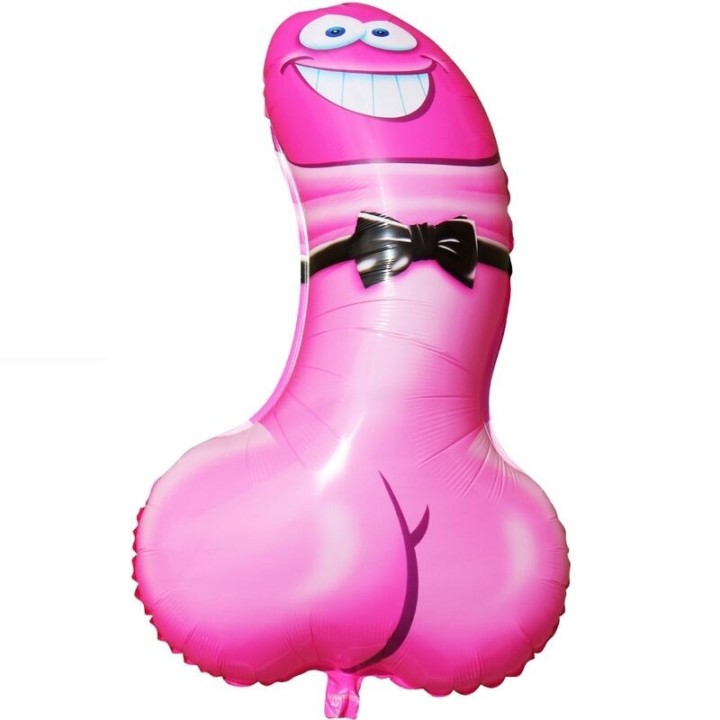 Rosa Partyballon In Penisform von Diablo Picante | Fesselliebe.de