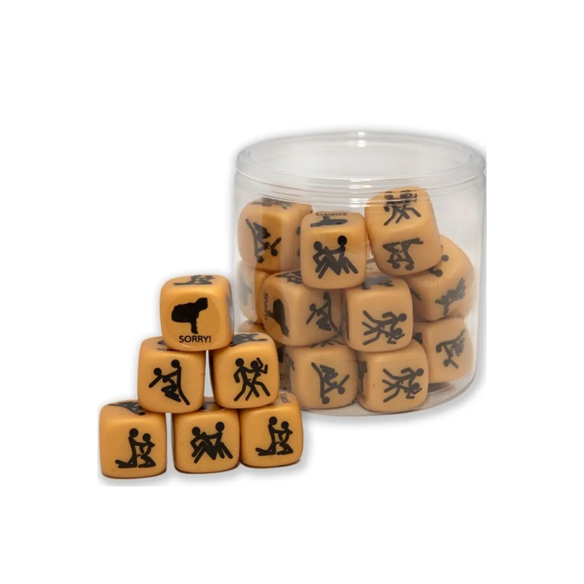 Goldene Liebewürfelpositionen von Diablo Picante | Fesselliebe.de