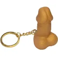 Goldener Schlüsselanhänger In Penisform von Diablo Picante