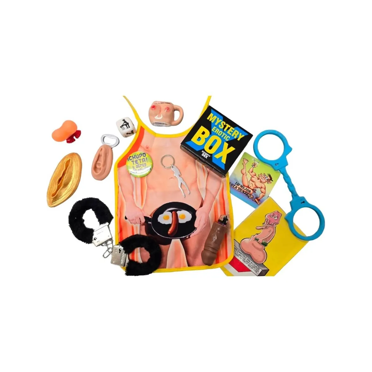 Erotiker-Überraschungsbox für Ihn 10 X 10 von Diablo Picante | Fesselliebe.de