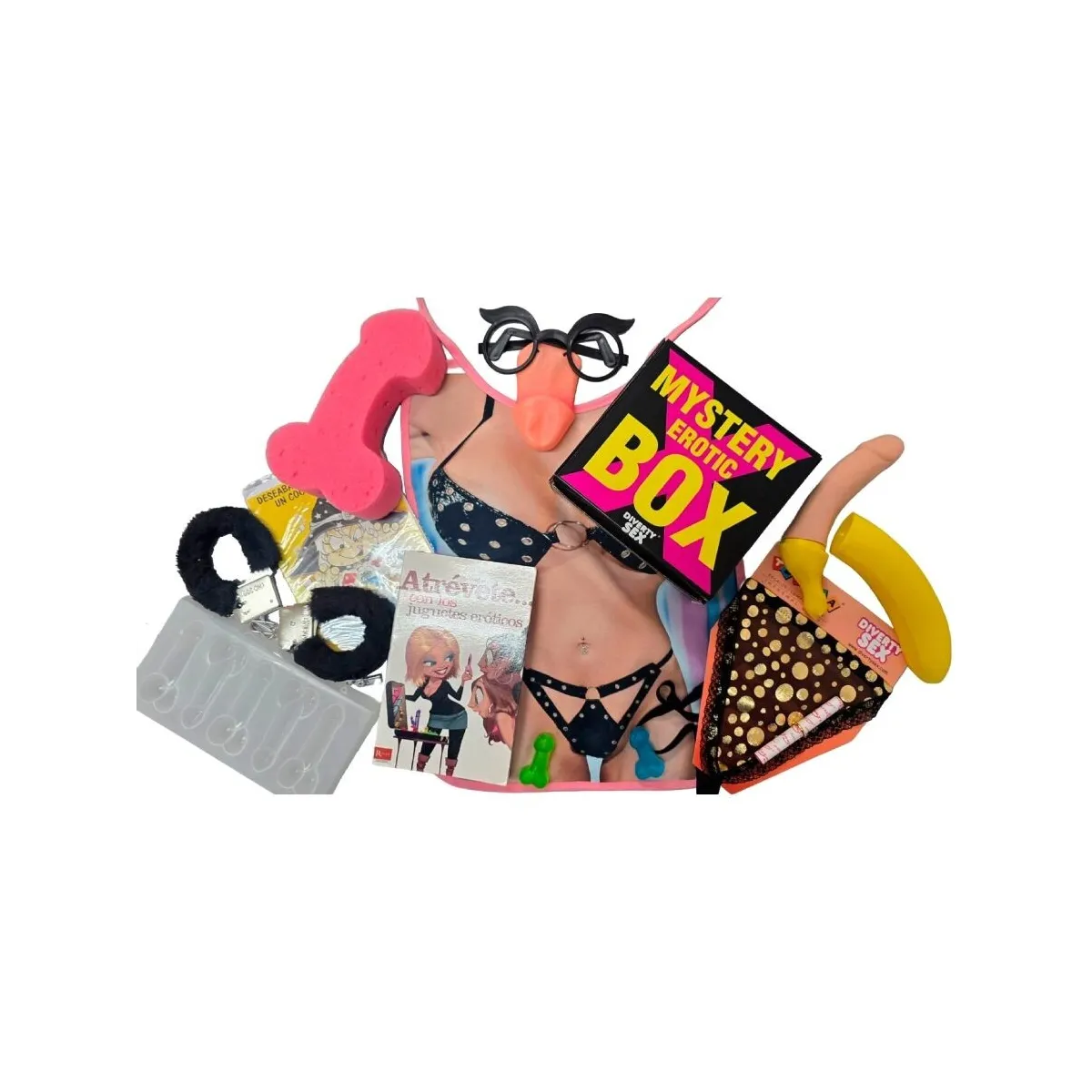 Erotik-Überraschungsbox für Sie 15 X 15 von Diablo Picante | Fesselliebe.de