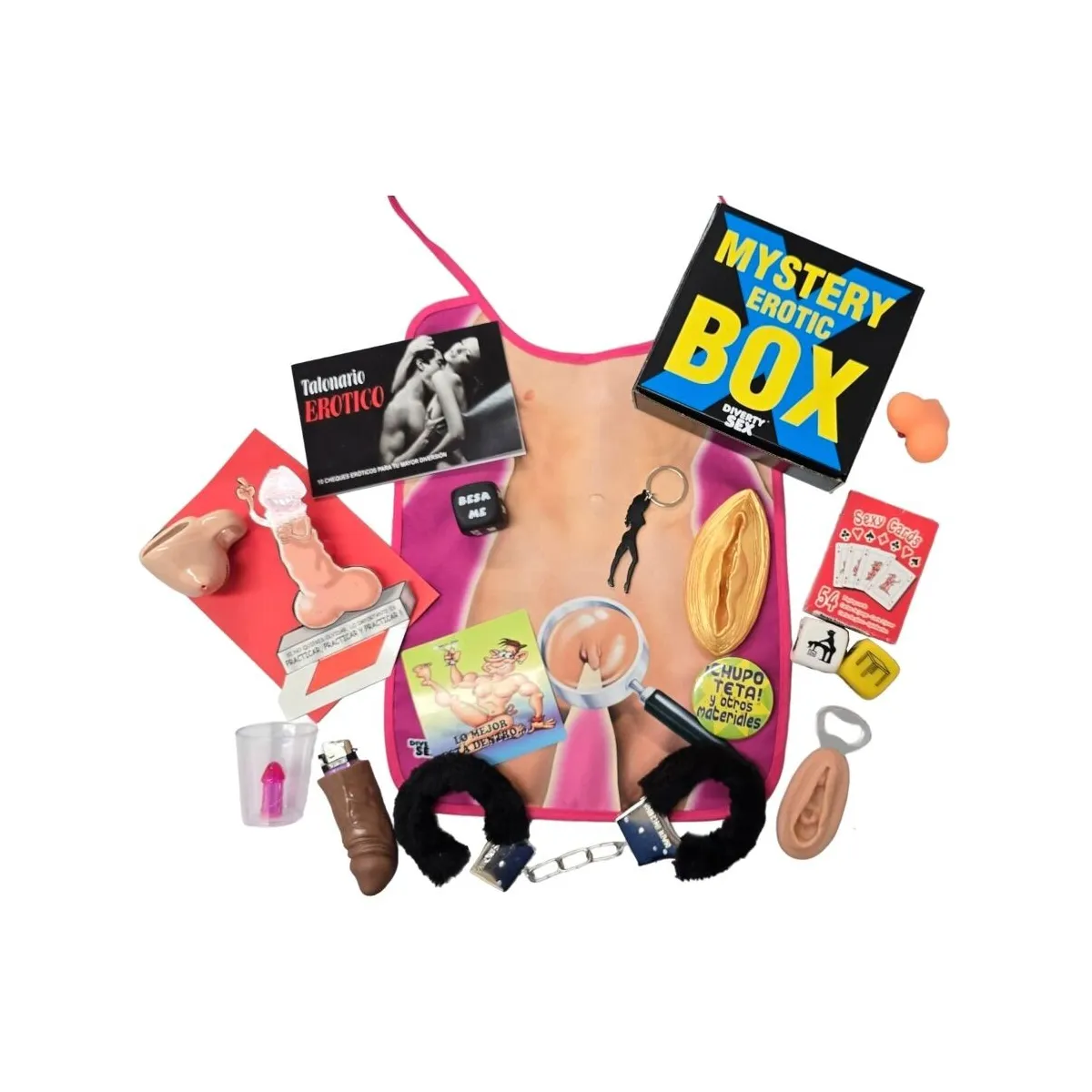 Erotiker-Geheimnisbox für Ihn 15 X 15 von Diablo Picante | Fesselliebe.de