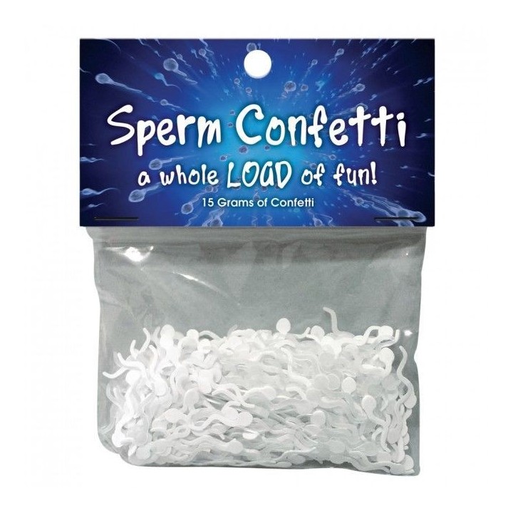 Sperma-Förmiges Konfetti von Kheper Games | Fesselliebe.de