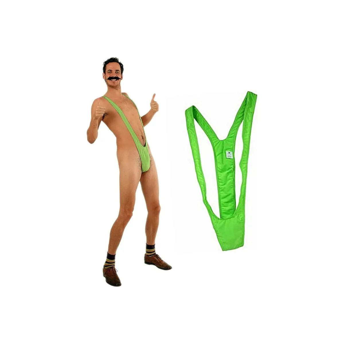 Grüner Herren Trikini von Diablo Picante | Fesselliebe.de