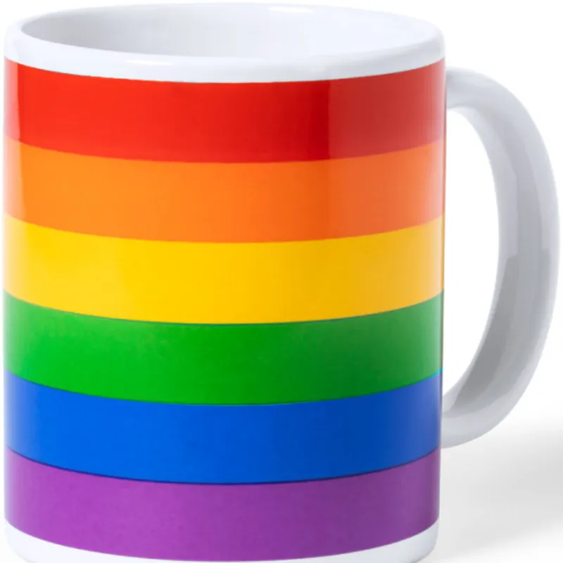 Lgbt-Flaggenbecher In Einzelkarton Kraft /en/pt/en/fr/it/ von Pride | Fesselliebe.de