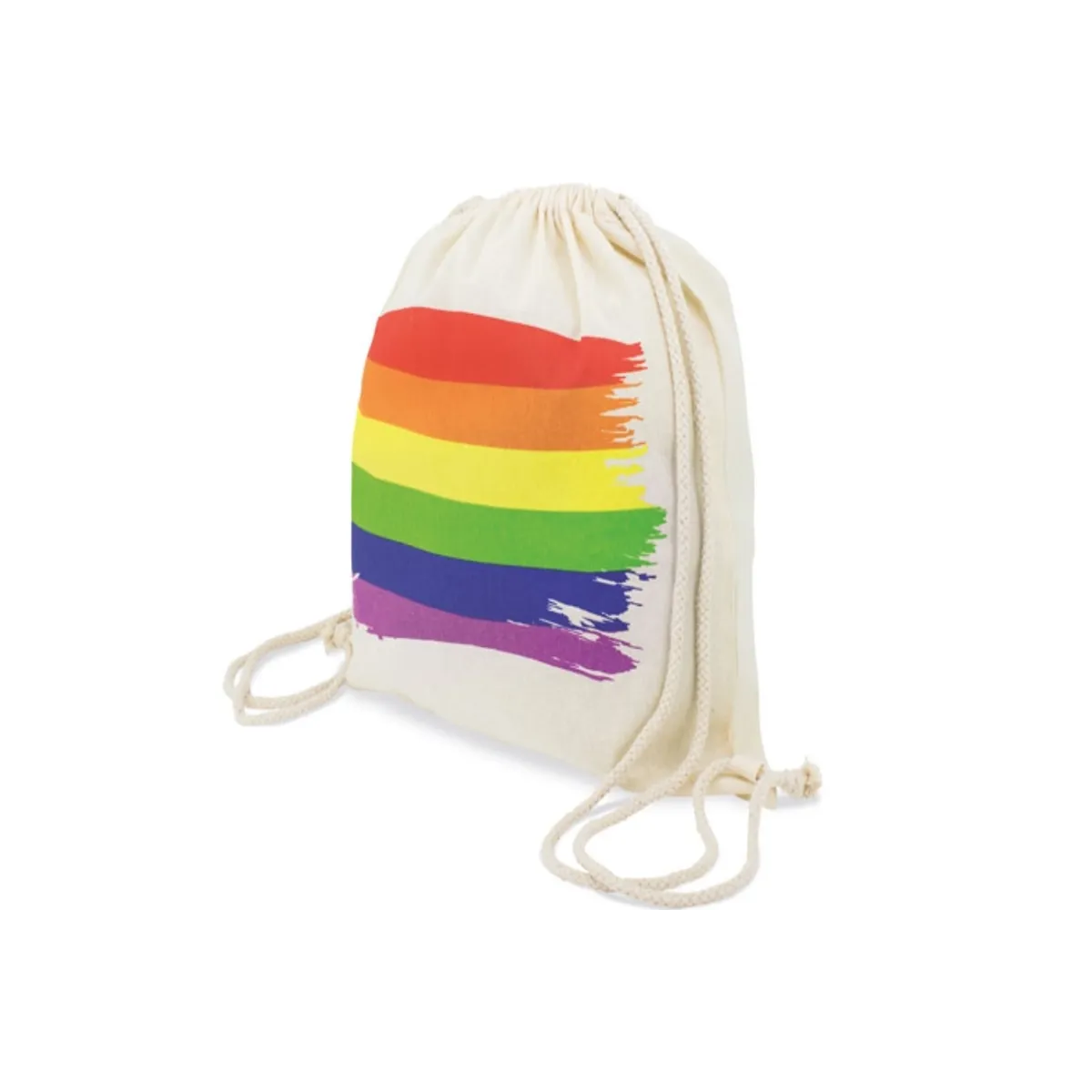 Baumwoll-Rucksack mit Lgbt-Flagge von Pride | Fesselliebe.de