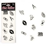 Set mit 10 Temporren Tattoos aus der Candy Collection von Secretplay | Fesselliebe.de