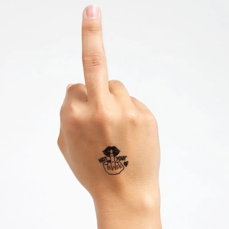 Set mit 10 Temporren Tattoos aus der Spicy Collection von Secretplay | Fesselliebe.de