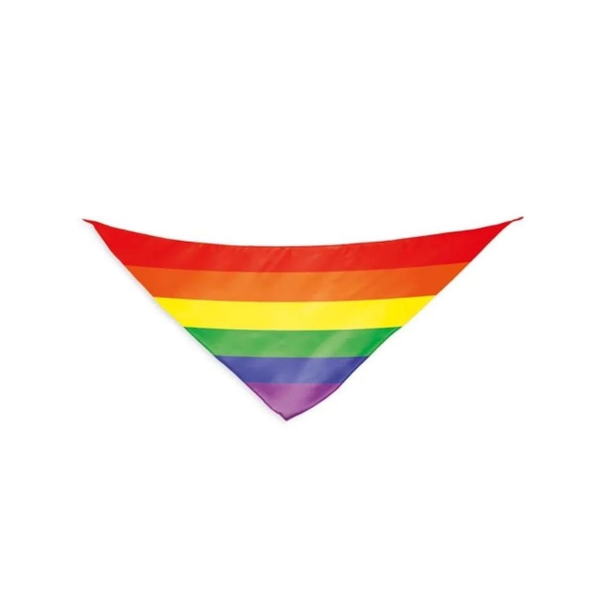 Regenbogenflagge Dreieckiger Baumwollschal von Pride | Fesselliebe.de