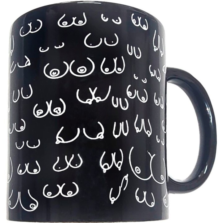 Tittenbecher Schwarz 370 ml von Diablo Picante | Fesselliebe.de