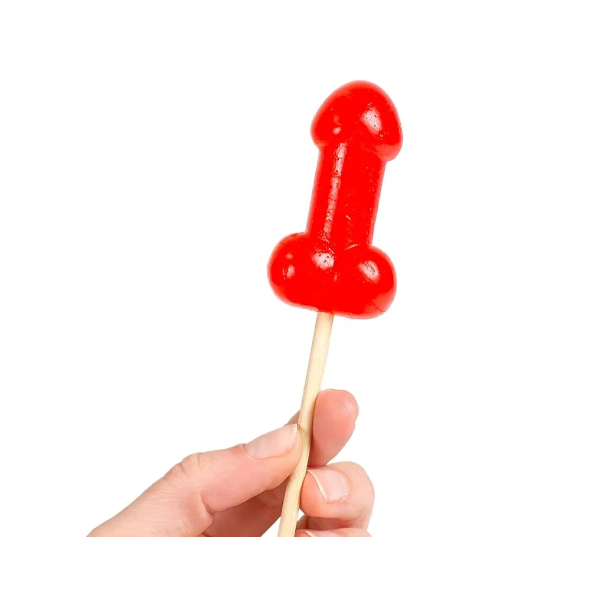 Cherry Candy Penis Lollipop mit Würzigem Hitzeeffekt von Secretplay Cosmetic | Fesselliebe.de