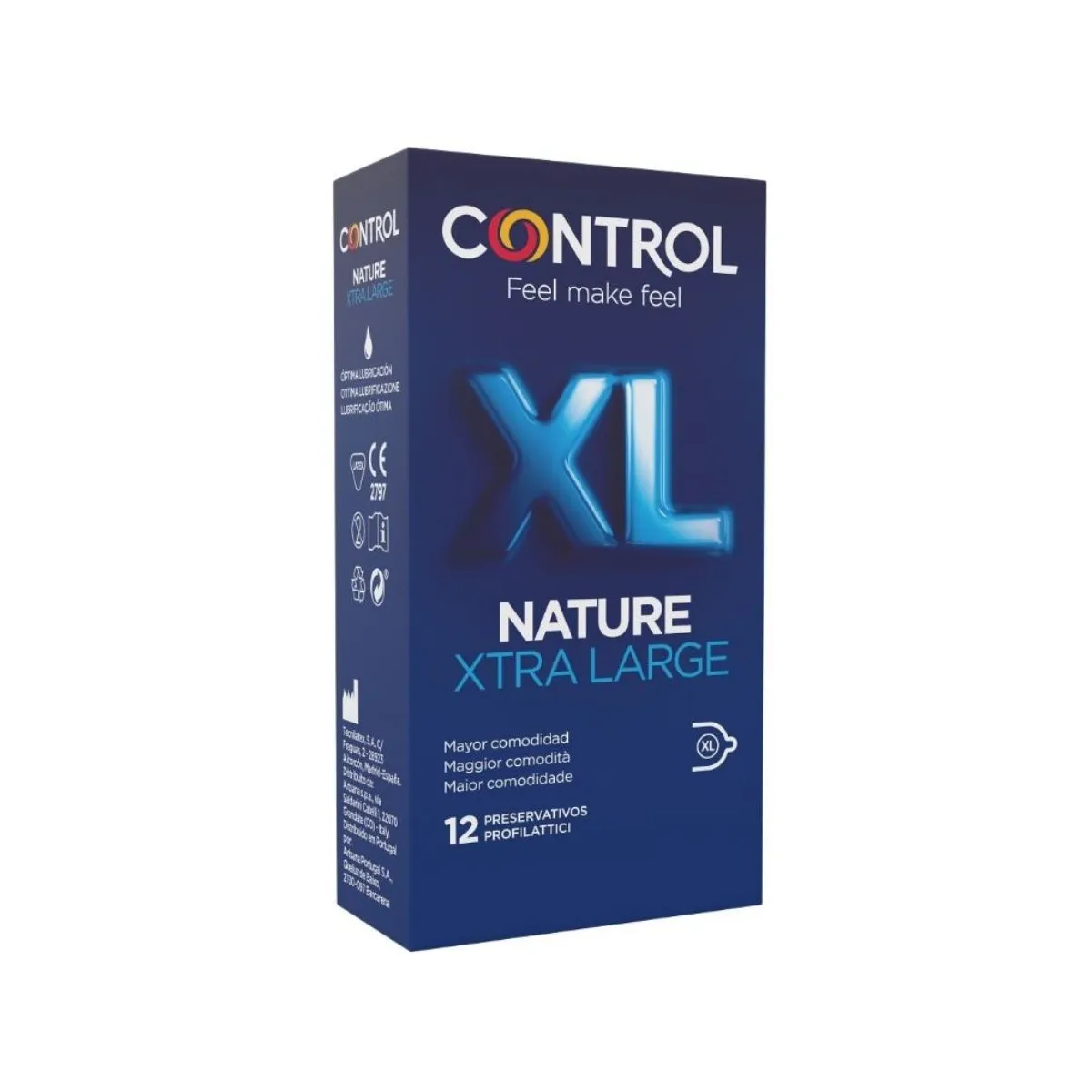 Adapta Nature XL Kondoms 12 Stück von Control Kondoms | Fesselliebe.de