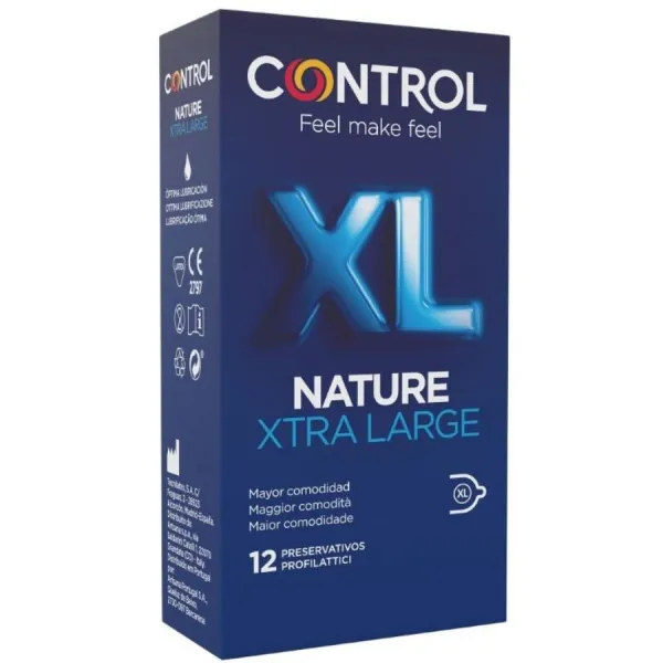Adapta Nature XL Kondoms 12 Stück von Control Kondoms | Fesselliebe.de