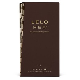 Hex Kondome Respect XL 12 Stück von Lelo | Fesselliebe.de