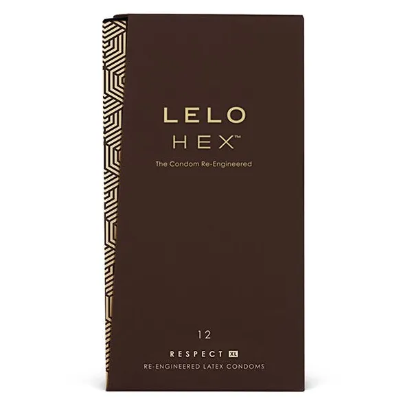 Hex Kondome Respect XL 12 Stück von Lelo | Fesselliebe.de