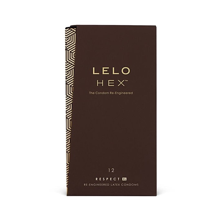 Hex Kondome Respect XL 12 Stück von Lelo | Fesselliebe.de