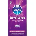 Extra Grosse Premium-Kondome Packung 8 von Skins