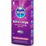 Extra Grosse Premium-Kondome Packung 8 von Skins | Fesselliebe.de