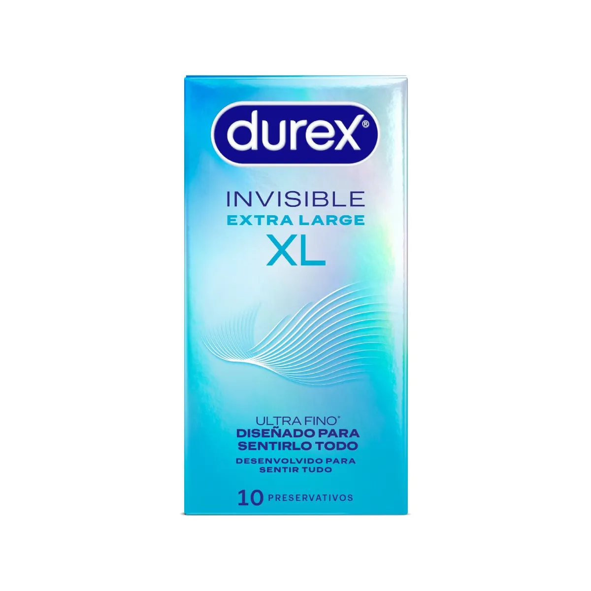 Unsichtbare Kondome XL 10 Stück von Durex Kondoms | Fesselliebe.de