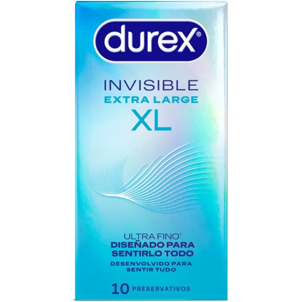 Unsichtbare Kondome XL 10 Stück von Durex Kondoms | Fesselliebe.de