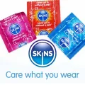 Sortierte Premium-Kondome Packung 8 von Skins