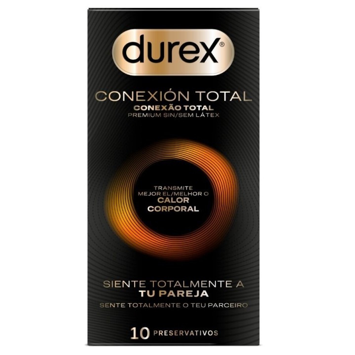 Total Connection Ultra Fine Plus Latexfrei 10 Stück von Durex Kondoms | Fesselliebe.de