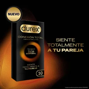 Total Connection Ultra Fine Plus Latexfrei 10 Stück von Durex Kondoms