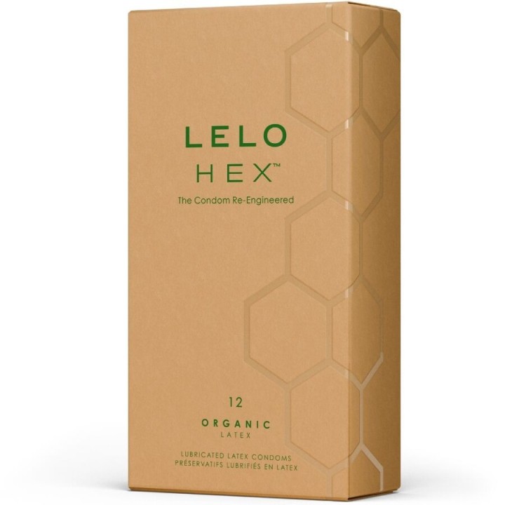 Hex Bio-Kondombox 12 Stück von Lelo | Fesselliebe.de