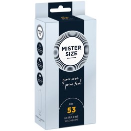 Kondomgrösse M 53 Mm (10 Stück) von Mister Size | Fesselliebe.de
