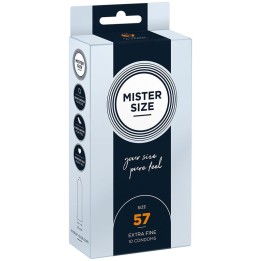 Kondomgrösse L 57 Mm (10 Stück) von Mister Size | Fesselliebe.de