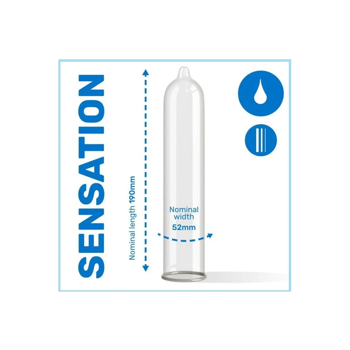 Kondome Sensitive Beutel 144 Stück von Pasante | Fesselliebe.de