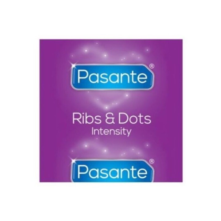 Ribs & Dots Intensity Kondome 144 Stück von Pasante | Fesselliebe.de