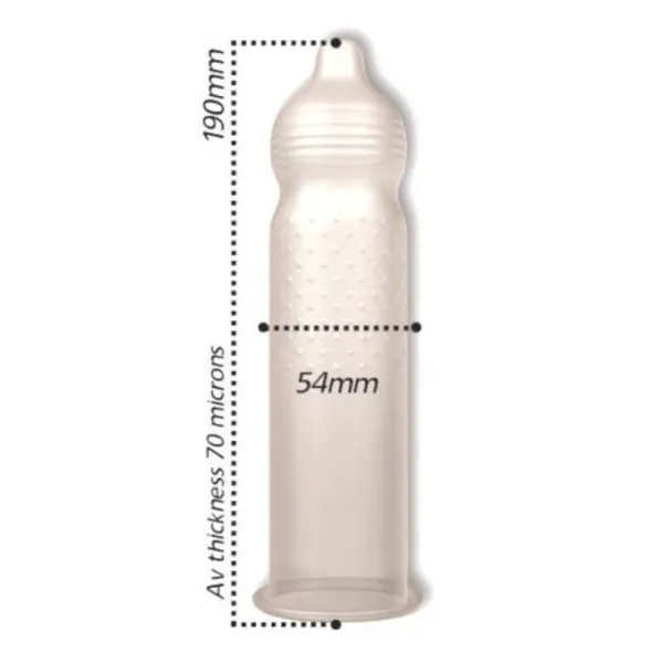 Ribs & Dots Intensity Kondome 144 Stück von Pasante | Fesselliebe.de