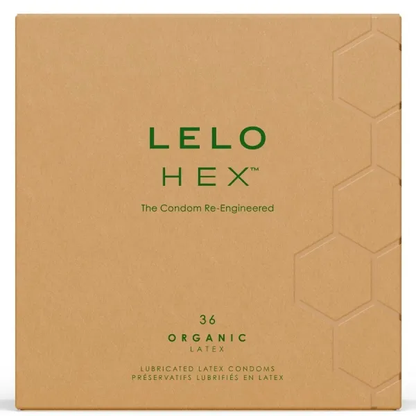 Hex Bio-Kondombox 36 Stück von Lelo | Fesselliebe.de