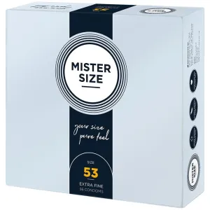 Kondomgrösse M 53 Mm (36 Stück) von Mister Size