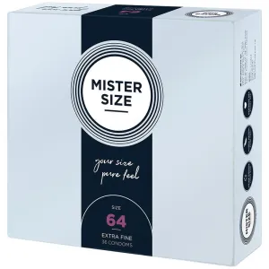 Kondome Grösse XXL 64 Mm (36 Stück) von Mister Size