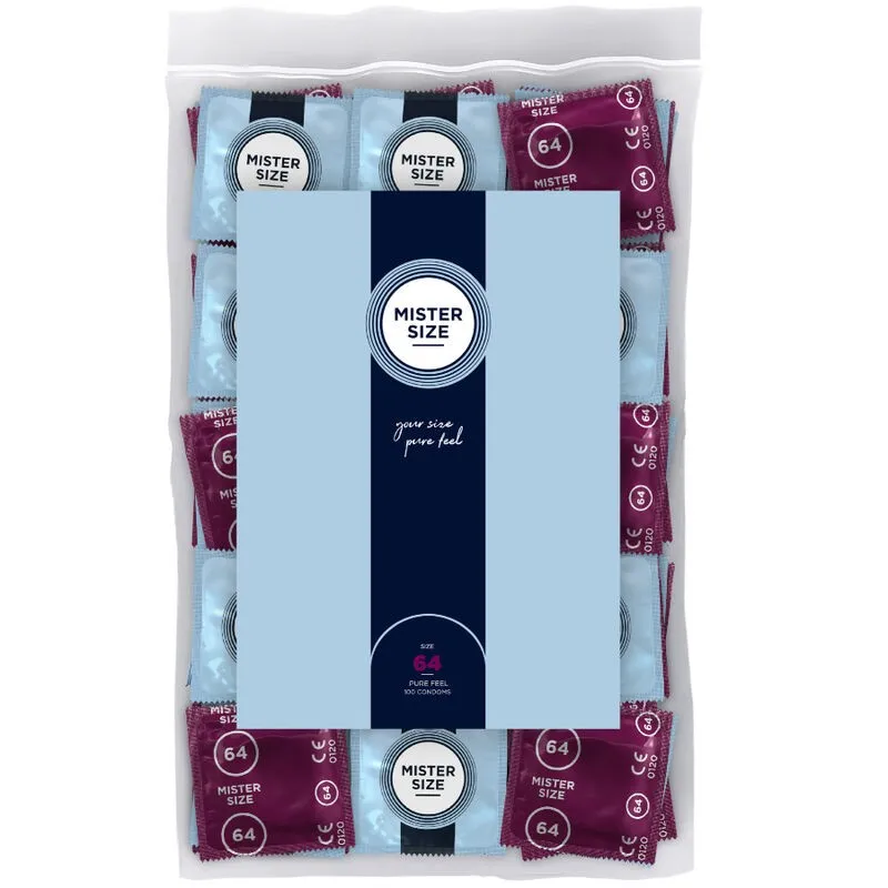 Kondome Grösse XXL 64 Mm (100 Stück) von Mister Size | Fesselliebe.de