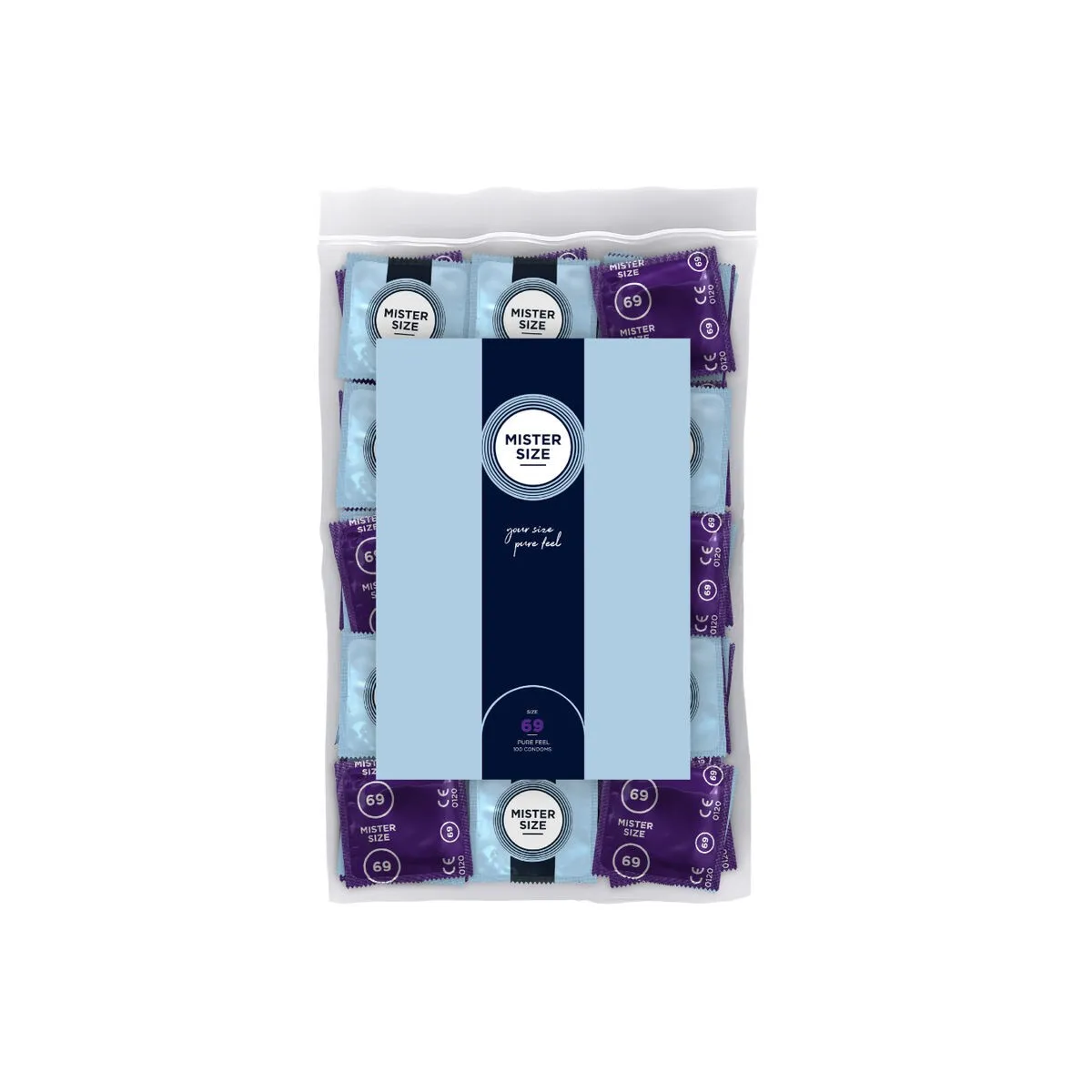 Kondome Grösse Xxxl 69 Mm (100 Stück) von Mister Size | Fesselliebe.de