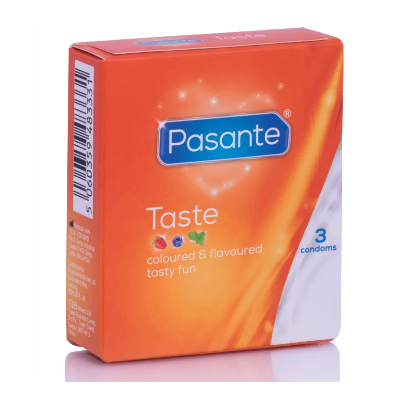 Kondome Aromen 3 Stück von Pasante | Fesselliebe.de