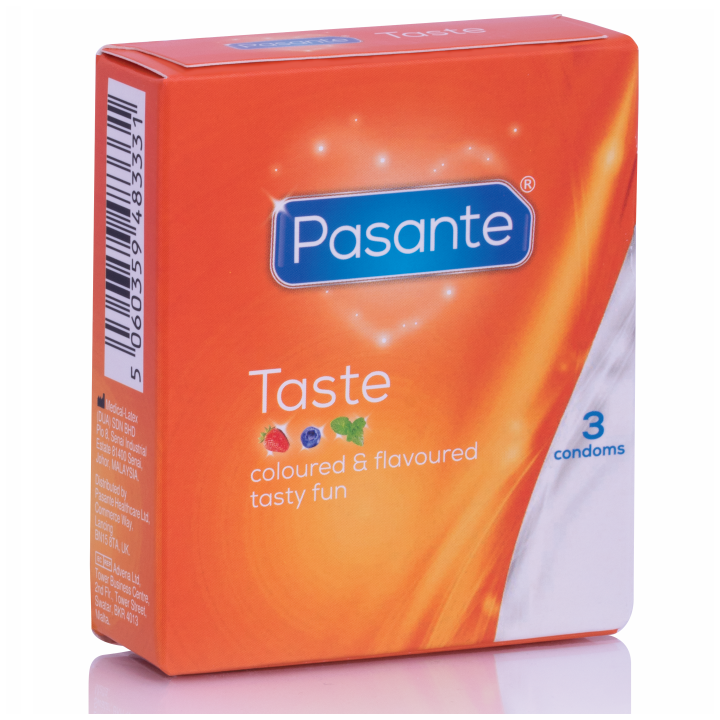 Kondome Aromen 3 Stück von Pasante | Fesselliebe.de